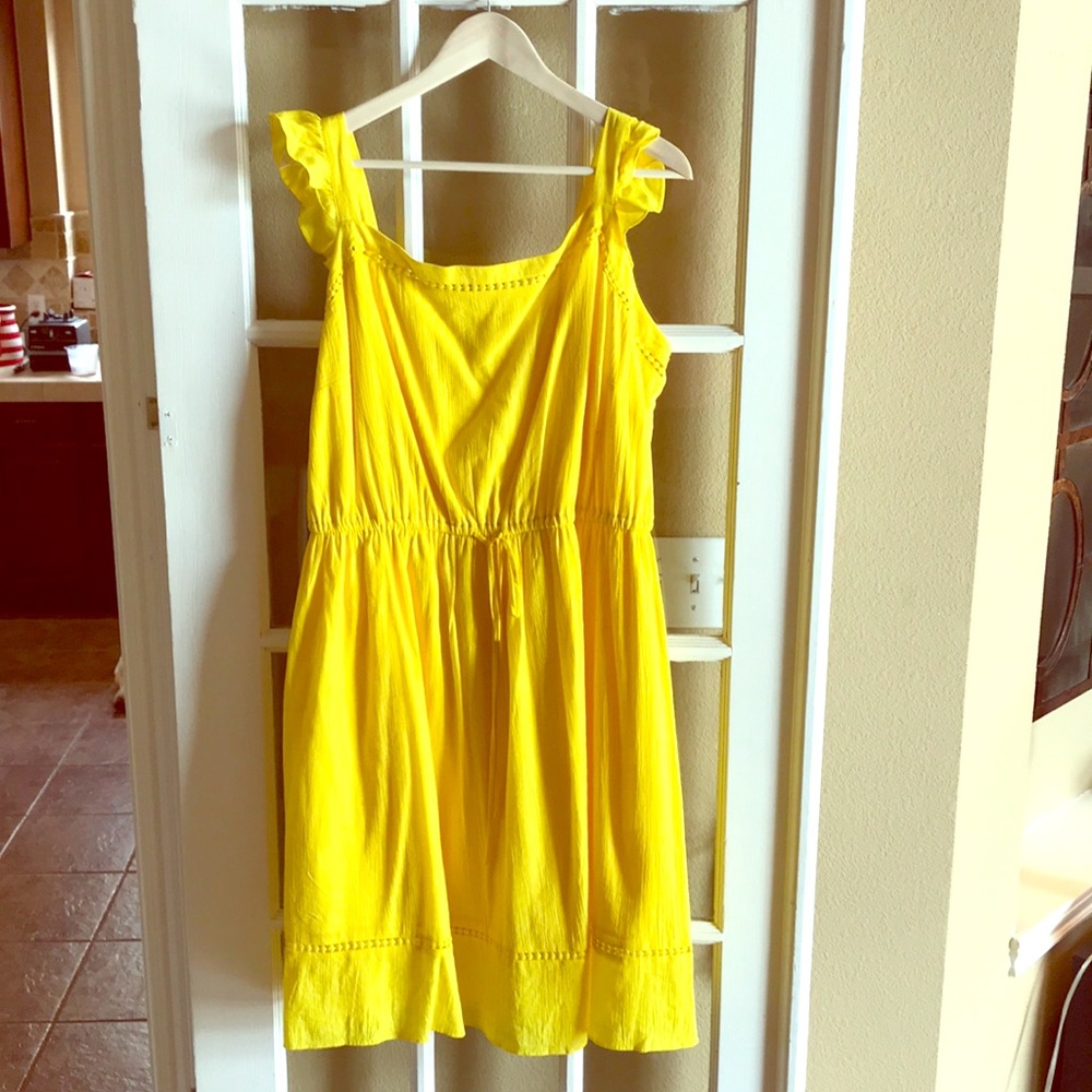 Loft Yellow Dress